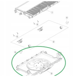 TESLA 3Y WENTYLATOR CHŁODNICY KLIMATYZACJI 1494179