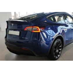 LISTWA OZDOBNA NAKŁADKA NA ZDERZAK TYLNY TESLA MODEL Y CIEMNY GRAFIT