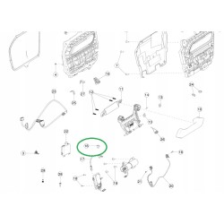 TESLA MODEL S UCHWYT, LED PLUG, PRAWY 1017736-00-B