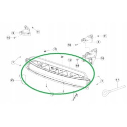 TESLA S LIFT 16- KIEROWNICA POWIETRZA 1057847-00-E